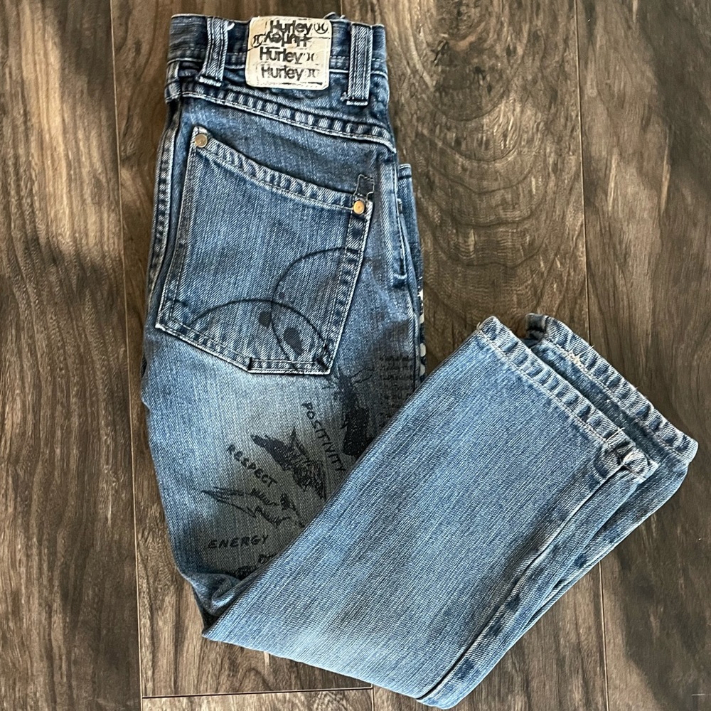 Hurley Graffiti Jeans size 6
